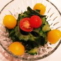 なつき☆ミ's cooksnap of when they made ゴーヤとわかめのナムル風.