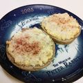 龍青空ママ's cooksnap of when they made 梅香る♪タママヨトースト.