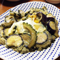 YUKIKI☆'s cooksnap of when they made にがごり(ゴーヤ)とナスの卵とじ.