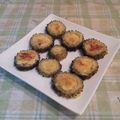 オレンジリング's cooksnap of when they made 一口サイズ♪ゴーヤのポテサラ焼.