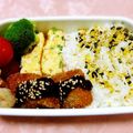 katz/cat's cooksnap of when they made 豚バラde一口とんかつ☆お弁当にin.