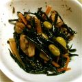 mami1015's cooksnap of when they made 長ひじきとグリンピースの煮物.