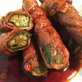 saku39717's cooksnap of when they made お弁当のおかずに！オクラの豚肉巻き♪.