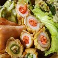 せつみか's cooksnap of when they made お弁当おつまみに♪竹輪天ぷらin紅生姜.