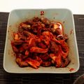 よしみ☆★'s cooksnap of when they made 簡単！鶏ハツのキムチポン酢和え.