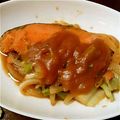 咲希ｍａｍａ's cooksnap of when they made キャベツがメインの鮭のチャンチャン焼き.