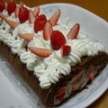 ドロシーmama's cooksnap of when they made ココア☆ロールケーキ.