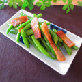 まろんかふぇ's cooksnap of when they made 絹さやとベーコンのバター炒め.