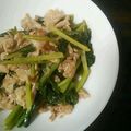 マイくんのママ's cooksnap of when they made ＊豚肉＊小松菜の中華炒め.