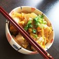 もさ。's cooksnap of when they made 玉ねぎ嫌いさんの簡単親子丼☆.