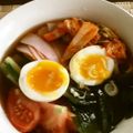 rosen's cooksnap of when they made キムチのっけ冷やしうどん.