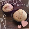 アメリン。's cooksnap of when they made ホットケーキmix☆黒蜜きなこマフィン.