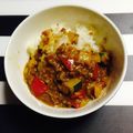 xmie__eimx's cooksnap of when they made キーマカレー　野菜多め＆市販ルーレシピ.