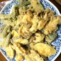 ダサコ's cooksnap of when they made きのこと野菜の天ぷら.