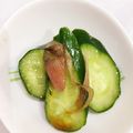 くりこちゃんキッチン's cooksnap of when they made きゅうりみょうが♡♥簡単漬け物.