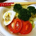 ♡みきママ♡'s cooksnap of when they made 【ブロッコリーdeミッキー＆ミニー】.