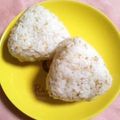 ひトみ's cooksnap of when they made ピリっ❤生姜＆しらす＆ゴマ　ｄｅおにぎり.