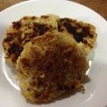 peilian's cooksnap of when they made 旨い！肉無し豆腐ハンバーグ.