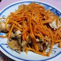 さくらもち姫's cooksnap of when they made 鶏もも肉と人参のきんぴら.