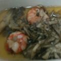 みずみず★'s cooksnap of when they made 銀座びいどろの小エビのアヒージョ.