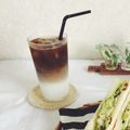 ピロコ30's cooksnap of when they made おウチでカフェのアイスラテ♪.