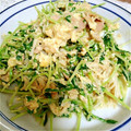 レナチャン's cooksnap of when they made 豆苗 ツナのマヨたま炒め.