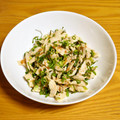 つちかな's cooksnap of when they made ササミの梅しそ和え.