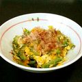 painwood's cooksnap of when they made 簡単♪ゴーヤのチャンプル風玉子とじ♡.