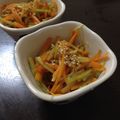 ポメちょん's cooksnap of when they made 節約☆ブロッコリーの茎と人参のきんぴら.
