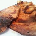 makipo's cooksnap of when they made ●超簡単！魚おかずの逸品【ブリとねぎのピリ辛照り焼き】.