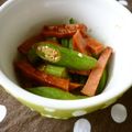 あーもこ's cooksnap of when they made おくらとスパム炒め.