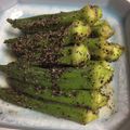 ひなちゃん2号's cooksnap of when they made 【農家のレシピ】オクラの胡麻和え.