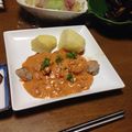 櫻恋♡'s cooksnap of when they made トンテキのトマトクリームソース掛け.
