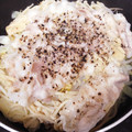 mushy's cooksnap of when they made 簡単✿放置！キャベツと豚バラの酒蒸し.