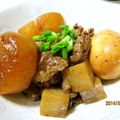 tennisnoah's cooksnap of when they made 圧力鍋で♪牛スジと大根のとろとろ煮込み♪.