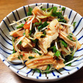 YUKIKI☆'s cooksnap of when they made 簡単おつまみ♪ささみのキムチかいわれ和え.