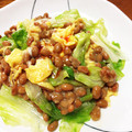 YUKIKI☆'s cooksnap of when they made 【簡単】納豆ご飯！【男の1人暮らし料理】.