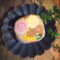 yumix•Θ•'s cooksnap of when they made ラーメンおにぎり♪クルクルラップおにぎり.