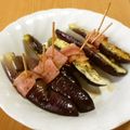 天風えいる's cooksnap of when they made なすのﾍﾞｰｺﾝ巻き.