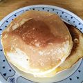 きあん's cooksnap of when they made いっぱい重ねたい!しっとりパンケーキ♪.