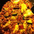 三角テレビ's cooksnap of when they made 豆腐と鶏そぼろのトマトあんかけライス.