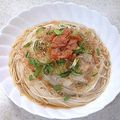 RoomA's cooksnap of when they made 簡単☆ぶっかけ梅そうめん.