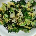 晴花のママ's cooksnap of when they made 塩こんぶで簡単おひたし☆白菜・ほうれん草.