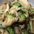 ゆんわんこ's cooksnap of when they made ゴーヤを大量消費！ゴーヤのシーチキン炒め.