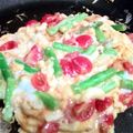 ☆やぁゆかこ☆'s cooksnap of when they made ほうれん草とトマト入りスクランブルエッグ.
