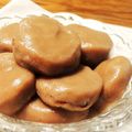 artolater's cooksnap of when they made チョコ入り白玉.