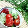 キョク's cooksnap of when they made いちごのサラダ.