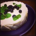 かまぴーちゃん's cooksnap of when they made ブルーベリー＊レアチーズケーキ.