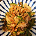 たくまぁ's cooksnap of when they made ゴーヤと豚バラの生姜焼き風.