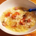 うさどろ's cooksnap of when they made つわり飯〜トマトスープご飯〜.